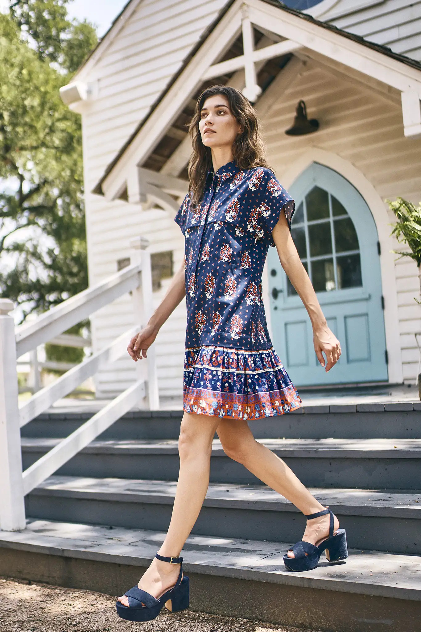 Addison Dress | Drop Waist Shirt Dress | Hunter Bell | Hunter Bell