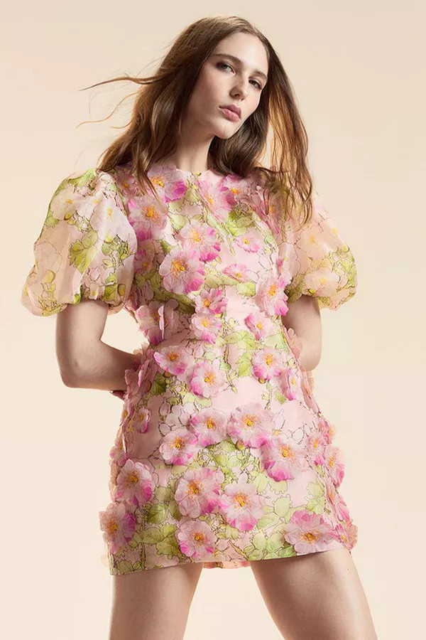 Poppy Silk Dress by Cynthia Rowley | The Mile