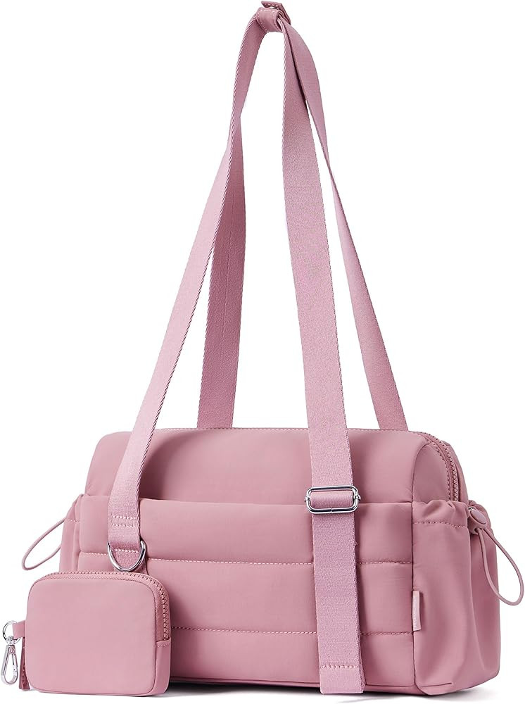 ROULENS Small Gym Bag for Women 2 Set Mini Gym Duffle Bag with Wet Compartment and Coin Wallet, G... | Amazon (US)