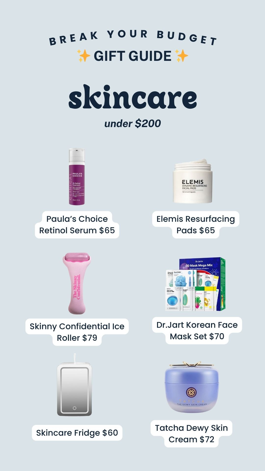 Guide Guide Under $200: Skincare Favorites 

 

#LTKGiftGuide #LTKHoliday #LTKSeasonal