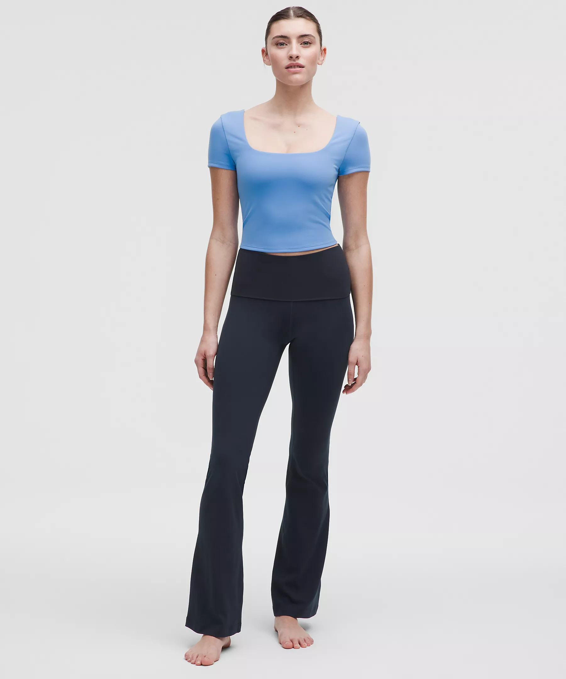 Groove Nulu Foldover-Waist Flared Pant | Lululemon (US)