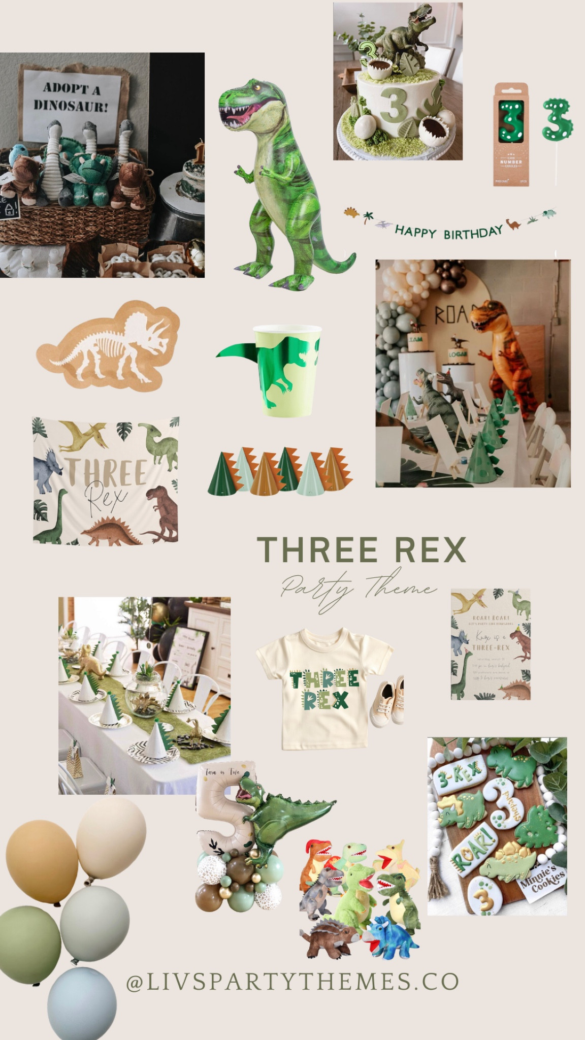Three Rex birthday party theme! 

#LTKkids #LTKfamily #LTKparties