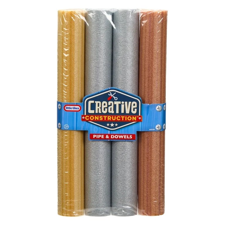 Creative Construction- Metal Pipe and Wood Dowels | Walmart (US)