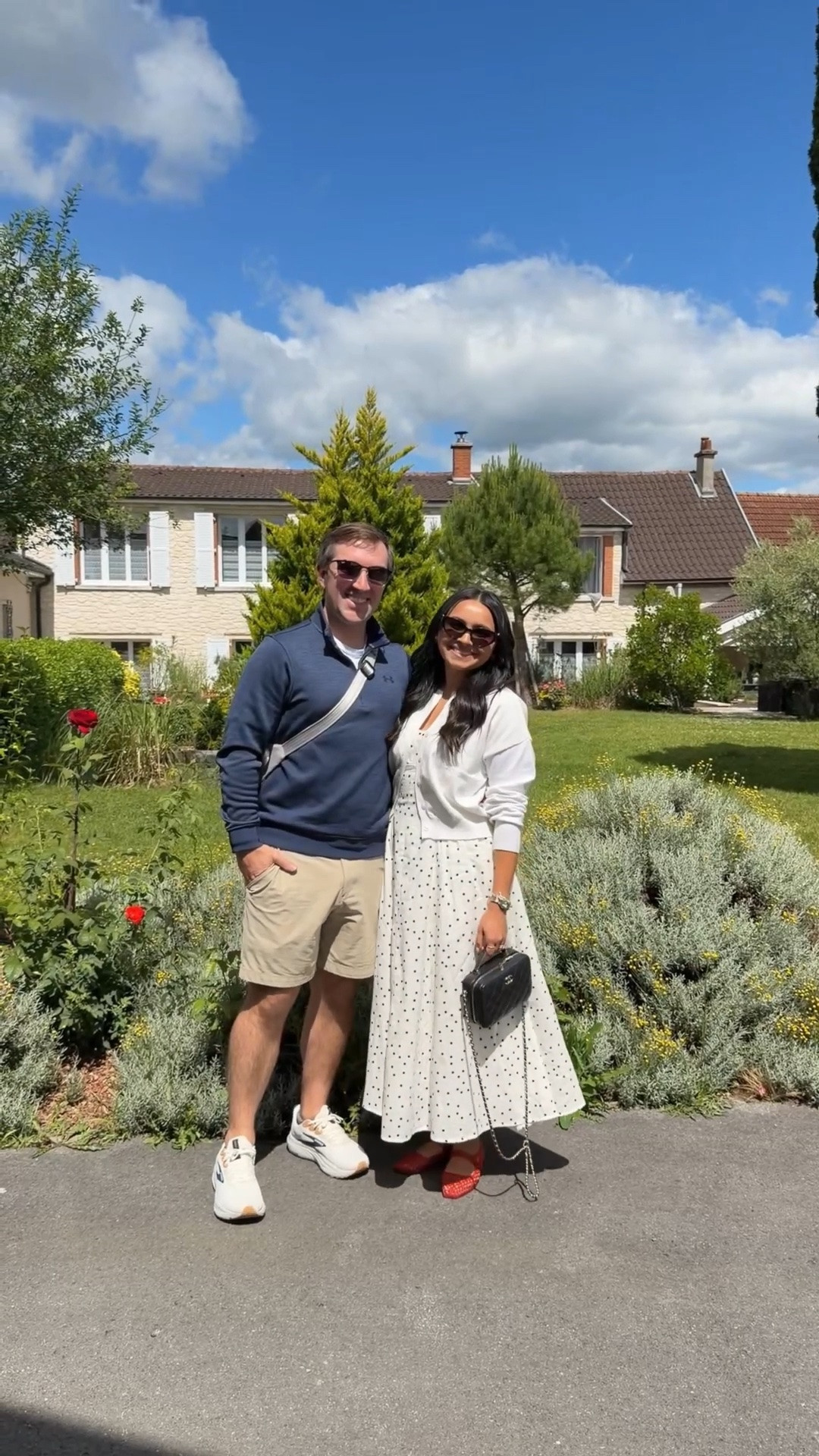 Polka dot dress size xs petite TTS
Cardigan size small TTS
Jelly flats size 5 TTS

Comment BUBBLES and I’ll send you all my outfit details!
Today we toured the Champagne region in France! It’s my second time doing this tour and it’s an absolute favorite! Drinking champagne all day - no complaints!

@champagne.pierre.domi 
Reims Cathedral 
@printemps 
@amorinogelato

#LTKPetite #LTKootd #LTKTravel