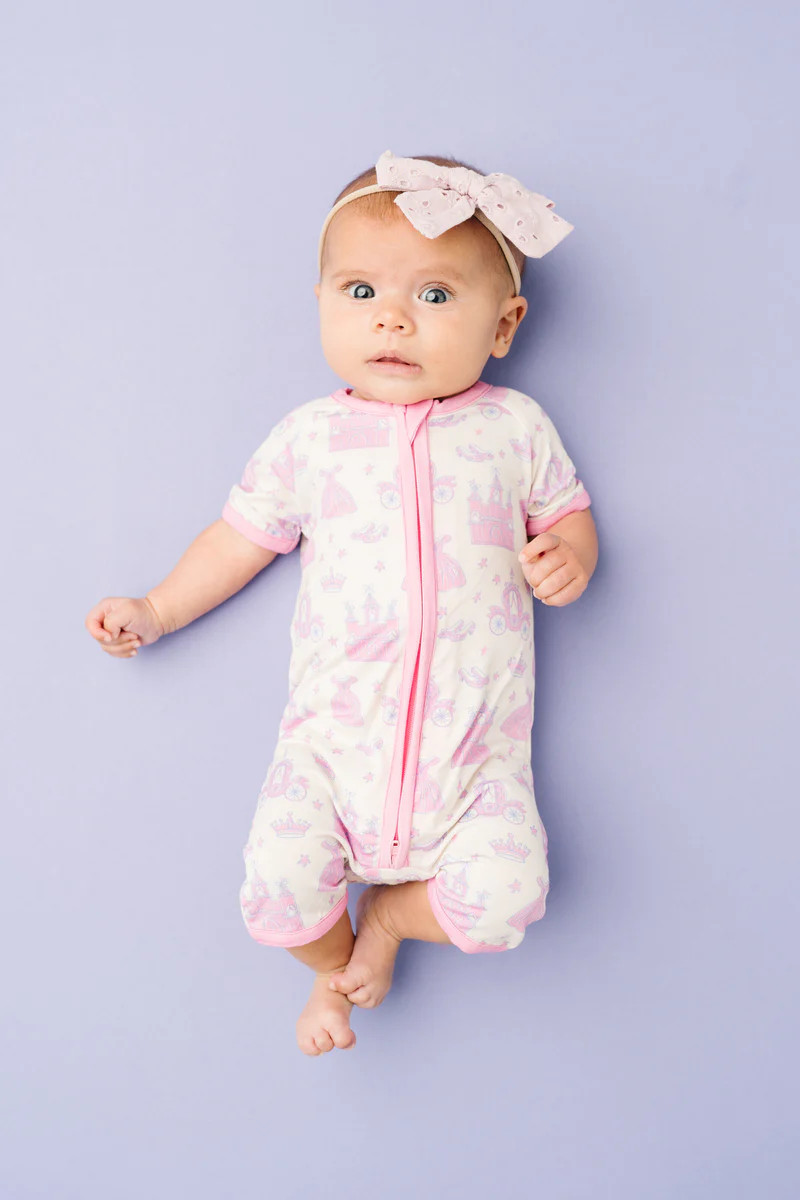 Dreamy Fairytale Bamboo Short Romper | Little One Shop Co