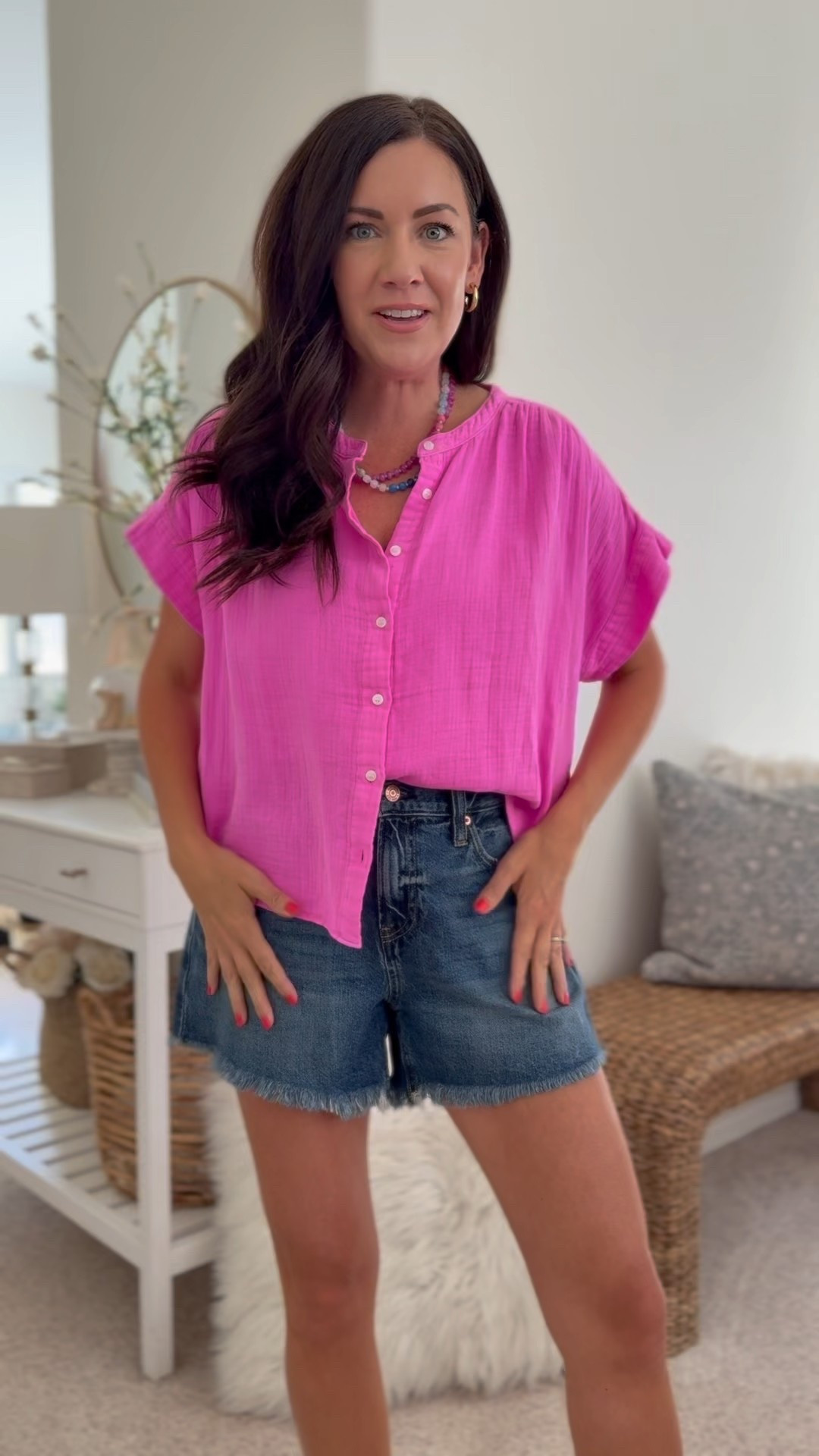 RESTOCK alert! Our favorite gap denim shorts have been restocked in a lot of sizes. Run true to size I’m wearing a 27 regular.

#LTKSeasonal #LTKFindsUnder100 #LTKFindsUnder50