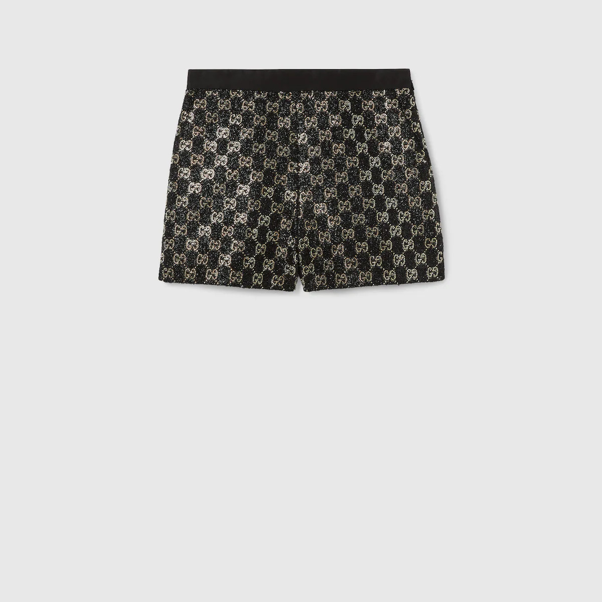 Gucci - Embroidered wool tweed lamé shorts | Gucci (US)