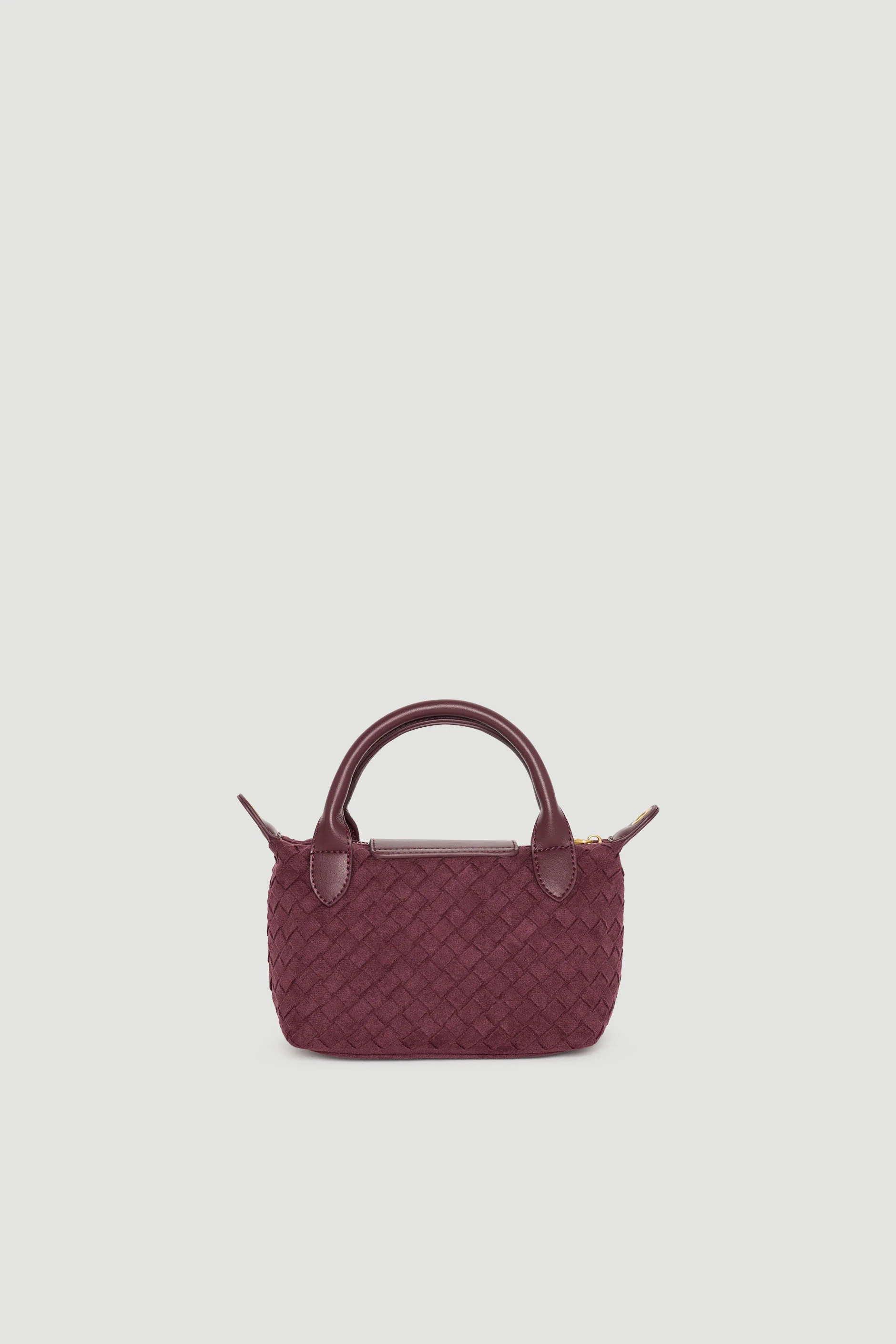 Clara Top Handle Bag - Plum | DECJUBA