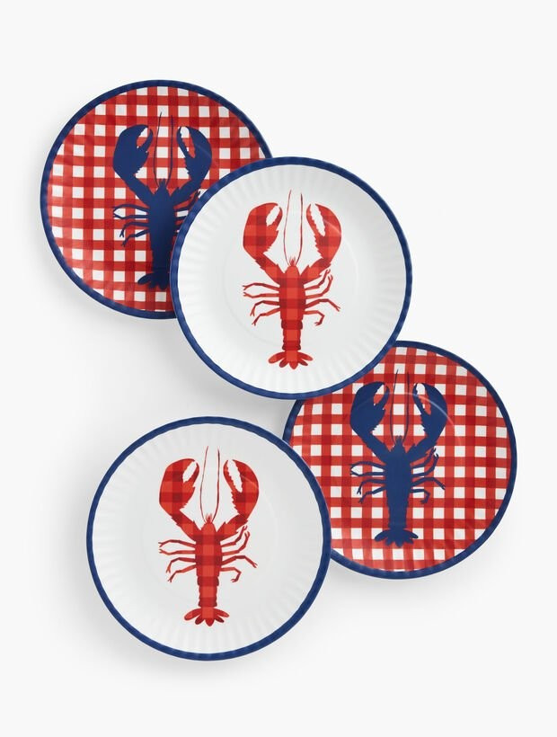 Lobster Print Plate Set | Talbots