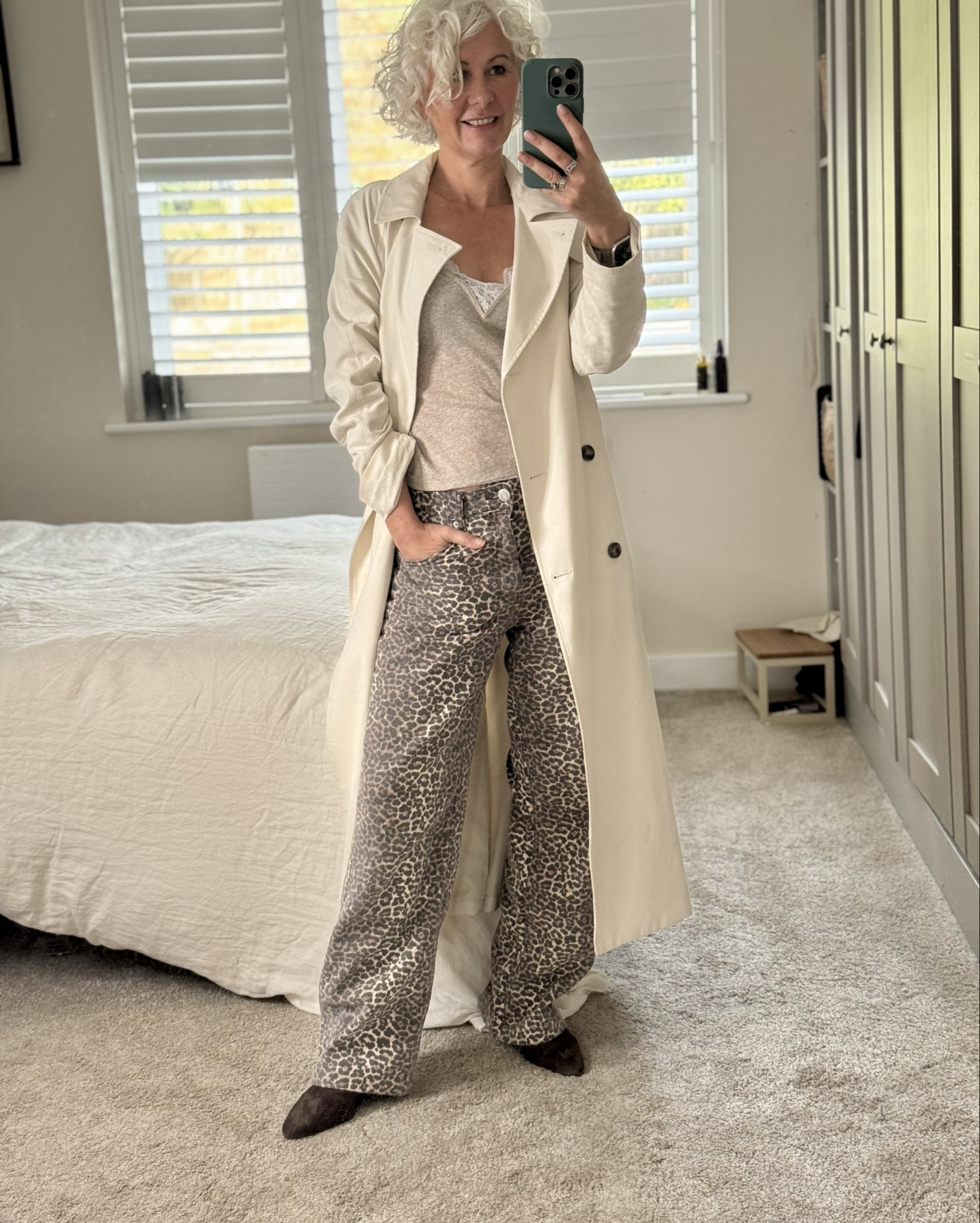 Leopard print jeans 

#LTKautumn #LTKuk #LTKeurope