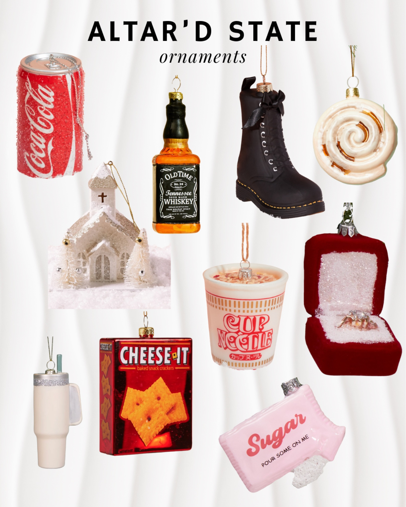 The cutest ornaments for your tree!



#GiftGuide #LastMinuteGifts #StockingStuffers #GiftsForHer #GiftsForBride #BrideGifts #ChristmasOrnaments #CuteOrnaments #ShoesForHer #Shoes #Shoe #Slippers #UggDupes #UggSlippers #Accessories #StockingStuffersForHer #Trinkets #Christmas #ChristmasGifts #ChristmasGiftsForHer #XmasGifts #XmasForHer #ChristmasTime #GiftIdeas #Gifting 


#LTKGiftGuide #LTKSeasonal #LTKHoliday