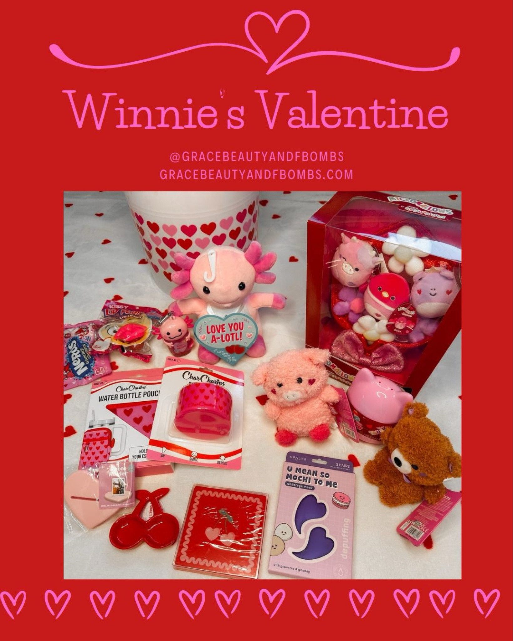 What I got my 8 year old for Valentine’s day

#targetvalentinesday #bullseyesplaygroundvalentines #kidvalentines #daughtervalentines #valentinesday #bathandbodyworksvalentines #gracebeautyandfbombs

#LTKSeasonal #LTKKids #LTKGiftGuide