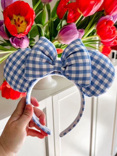 The perfect set of Southern Belle Mickey Mouse ears for the flower and garden show at Epcot! This gingham Mickey Mouse ears comes in three different colors! 🩷💛🩵

#LTKfamily #LTKkids #LTKtravel