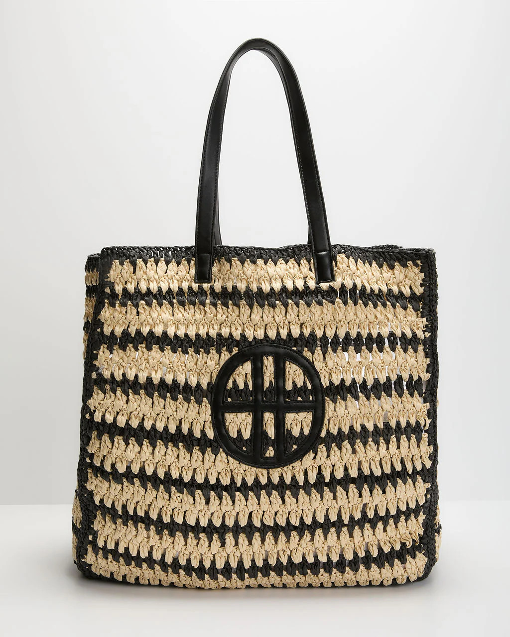 At The Coast Striped Straw Tote Bag | VICI