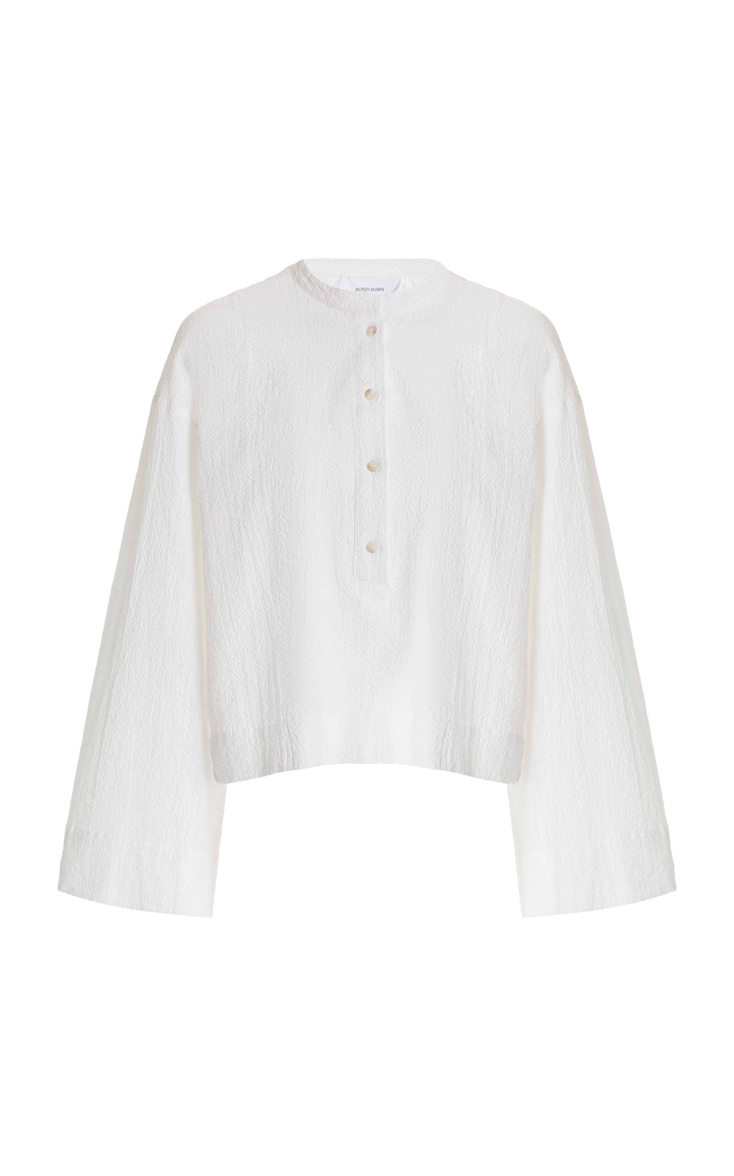 Hastings Cropped Organic Cotton Tunic Top | Moda Operandi (Global)