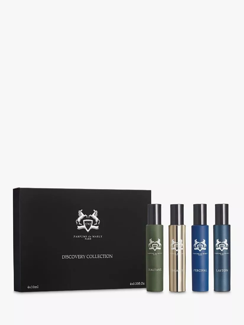 Parfums De Marly Masculine Discovery Collection Castle Edition Fragrance Gift Set, 4 x 10ml | John Lewis (UK)