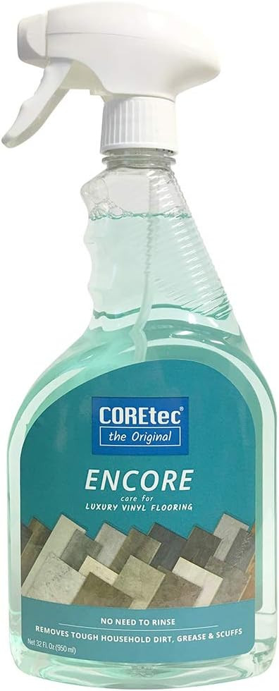 Amazon.com: COREtec ENCORE 03Z76 Floor Cleaner Care for Luxury Vinyl Flooring Ready To Use 32oz S... | Amazon (US)