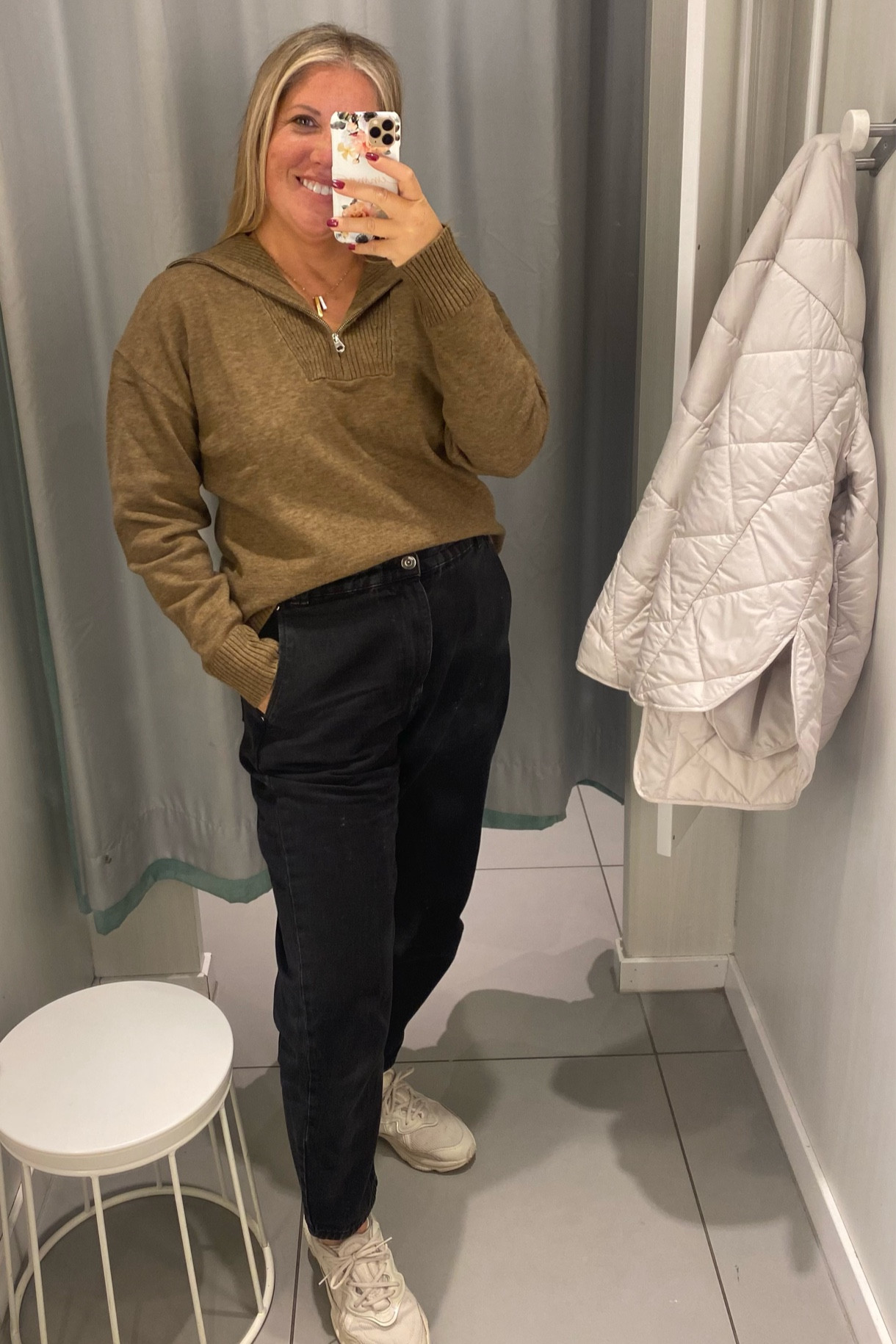 Mocha zip front jumper

#LTKeurope #LTKSeasonal #LTKstyletip