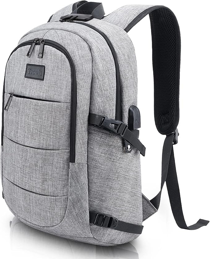Laptop Backpack,College School Backpack for Men & Women,Slim Durable Water Resistant Anti-Theft T... | Amazon (US)