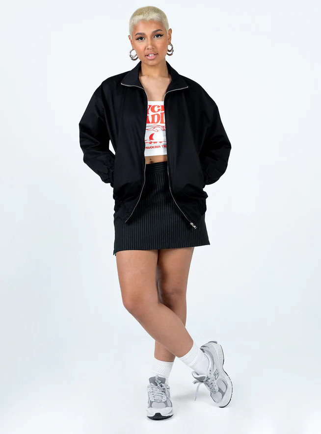 Zakariah Jacket Black | Princess Polly US
