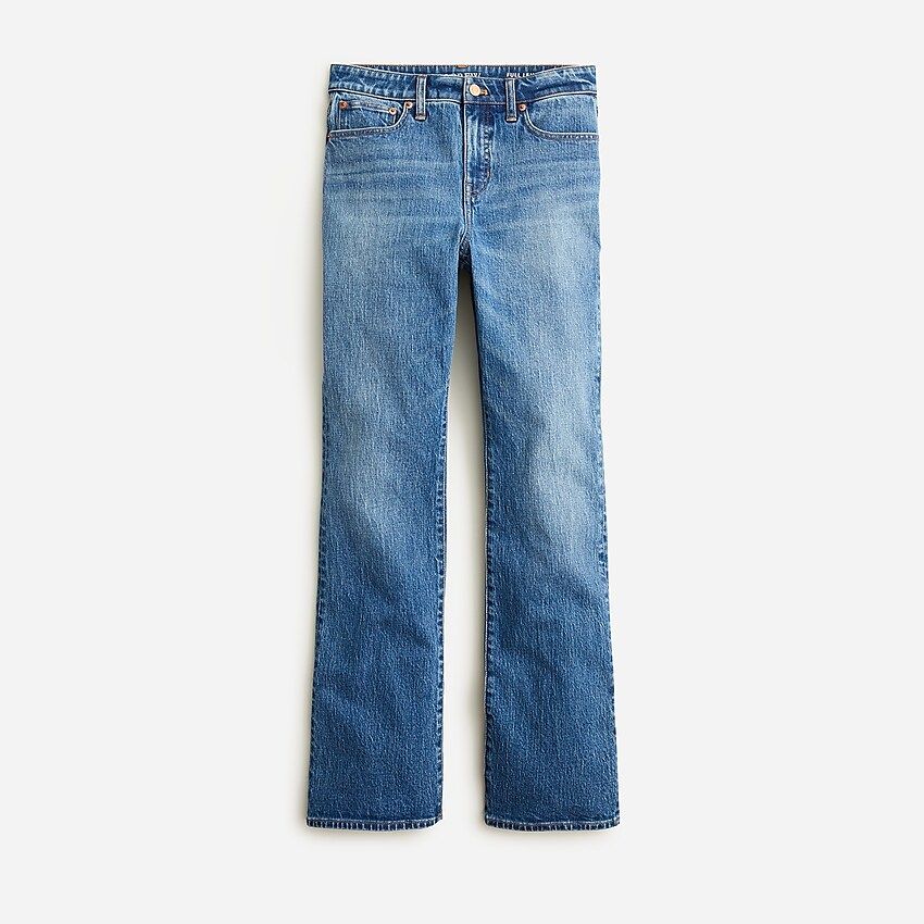 Full-length demi-boot jean in Iris wash | J.Crew US