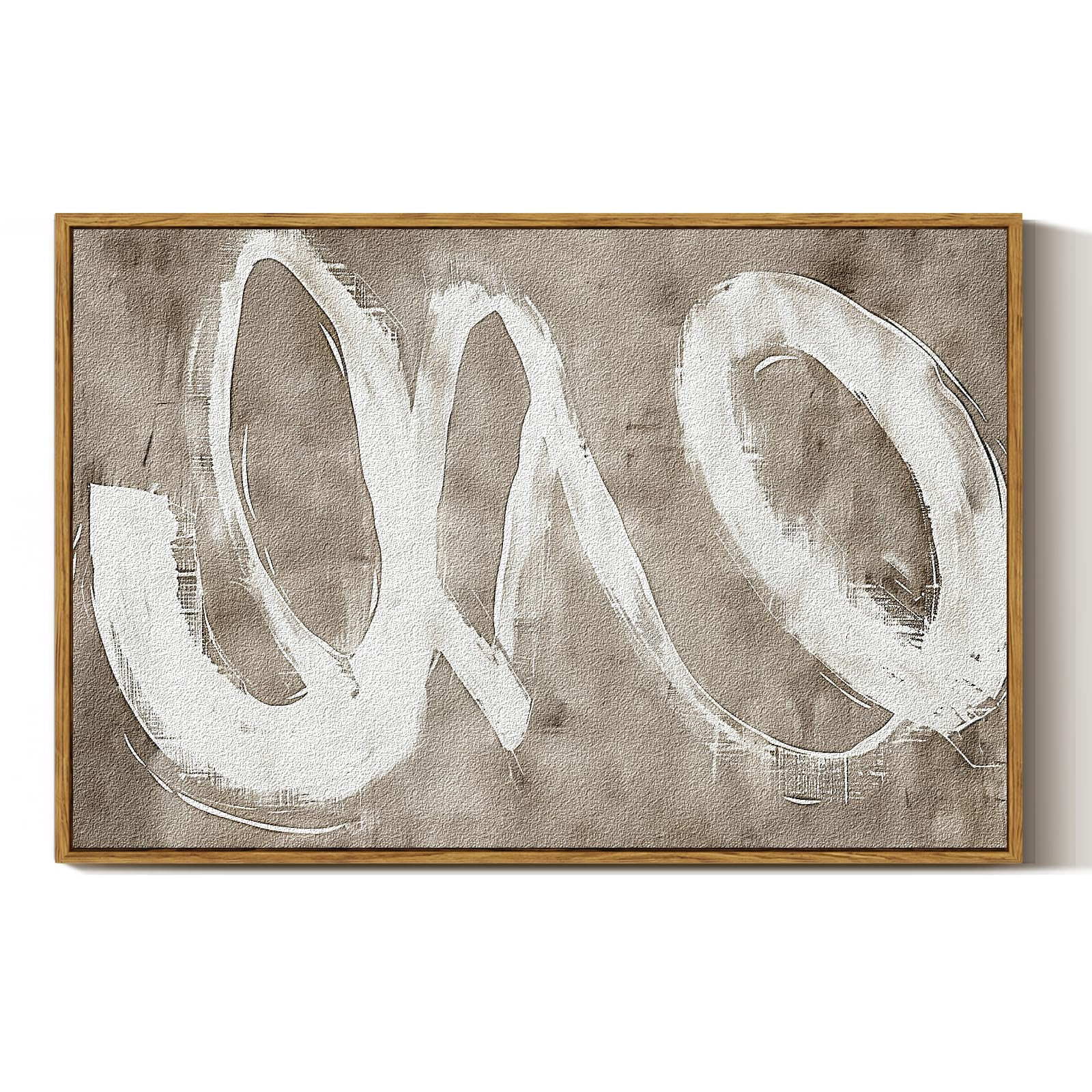 ARPEOTCY Large Framed Canvas Wall Art, 24x36 Inch, Modern Minimalist Abstract Art Prints, Contemp... | Amazon (US)