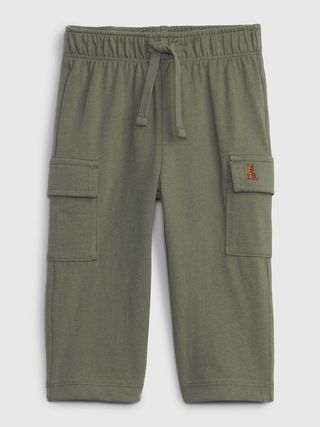 Baby 100% Organic Cotton Mix and Match Cargo Sweatpants | Gap (US)