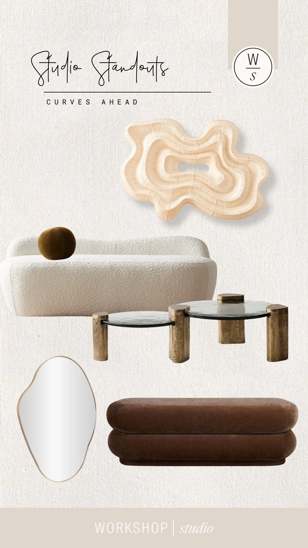 Rounded silhouettes are smooth, sculptural, and instantly make the whole room feel a little more fun. Shop what we are loving to bring some fun to your space. 😎✨

#LTKHome #LTKSaleAlert #LTKselfcare