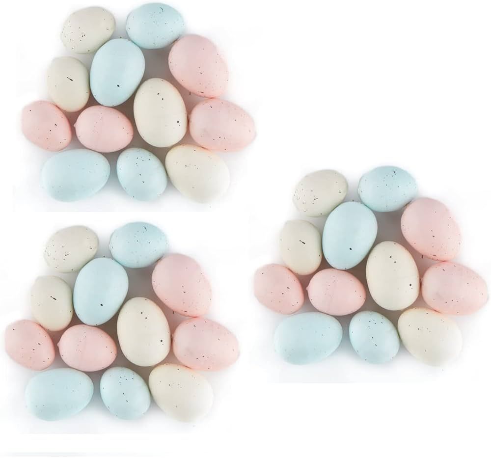 Factory Direct Craft Package of 36 Pastel Speckled Easter Faux Eggs | Amazon (US)