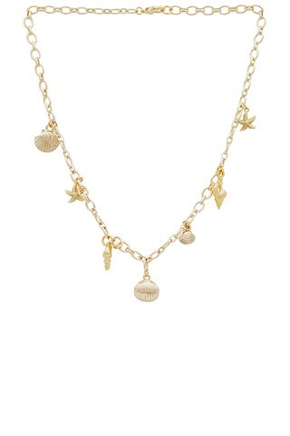 SHASHI Chain Charm Necklace in Gold from Revolve.com | Revolve Clothing (Global)