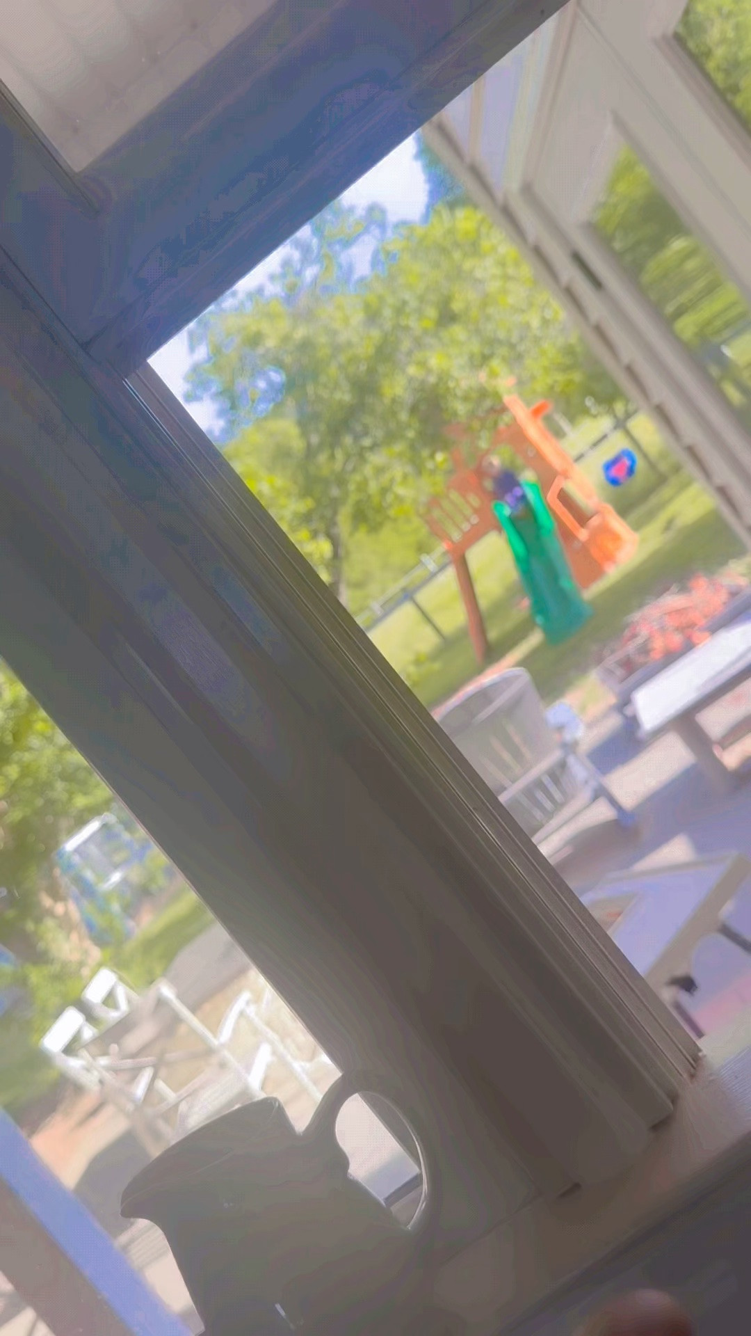 And the fact this this is my view 🛝from the kitchen window 🪟 sink while I’m fixing breakfast 🍳…. I always dreamed of this 🫶🏽 and I truly can’t believe we are finally here!! 🐴🌾