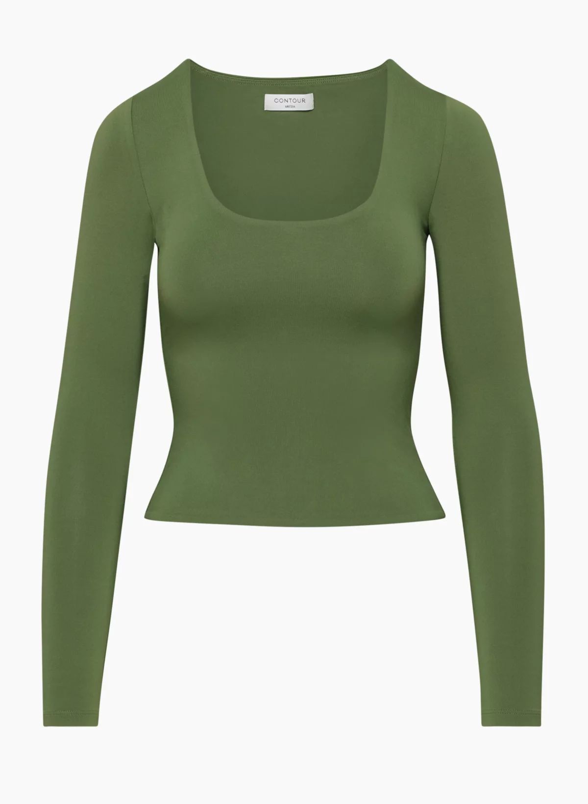 CONTOUR SCOOPNECK LONGSLEEVE | Aritzia