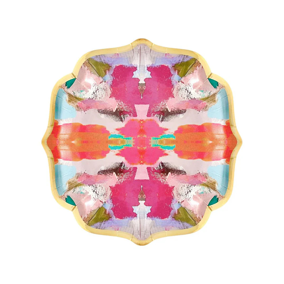 Laura Park Begonia Cocktail Plates | Auden & Avery