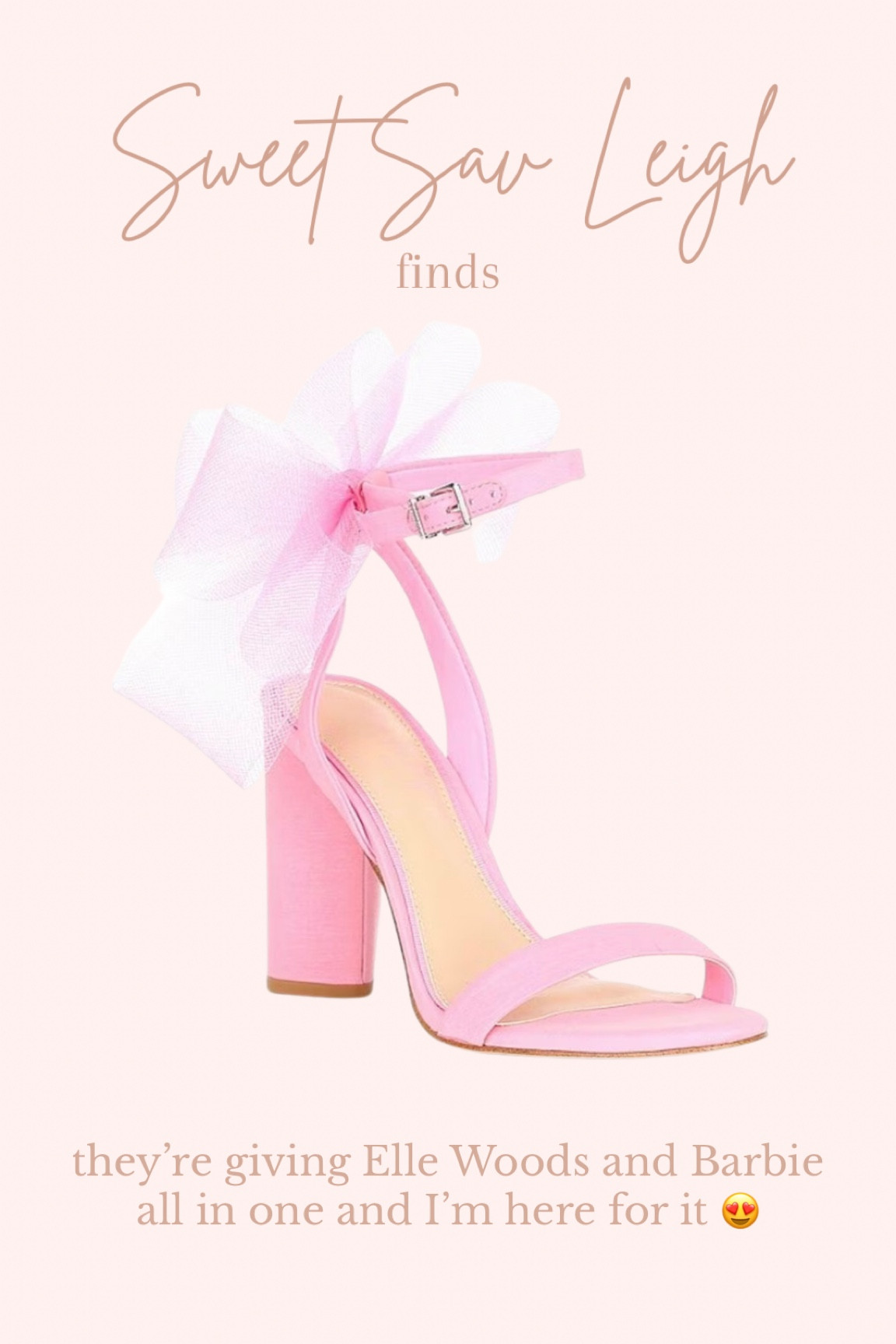 Pink bow shoes, pink heels, spring shoes, spring heels 

#LTKSeasonal #LTKFind #LTKshoecrush