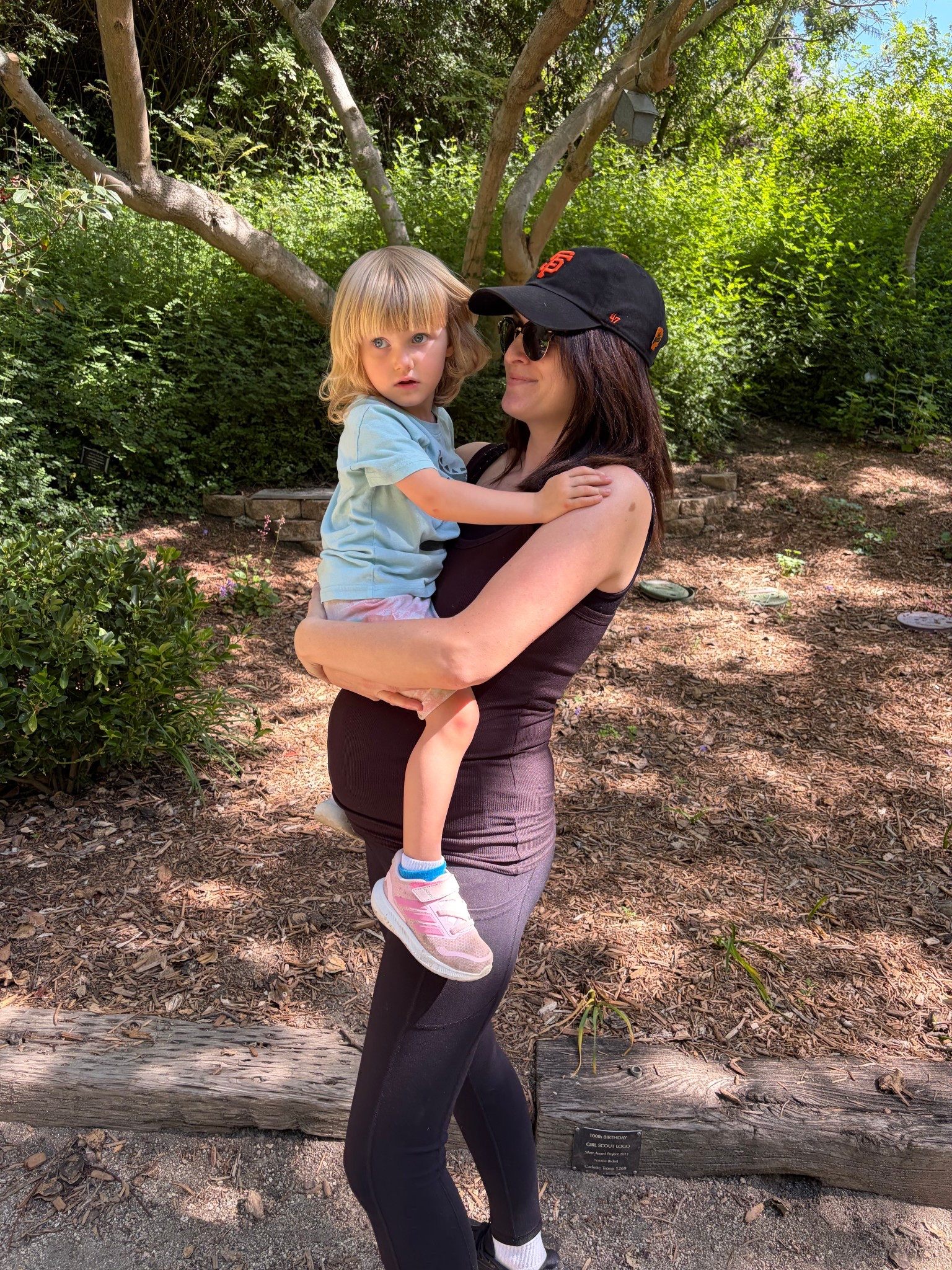 Little walk with the crew after the playground ✨💛✨💛✨

#pregnancyootd #momlife #spring 

#LTKootd #LTKActive #LTKBump