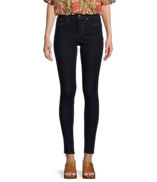 Curvy High Rise Skinny Jeans | Dillard's