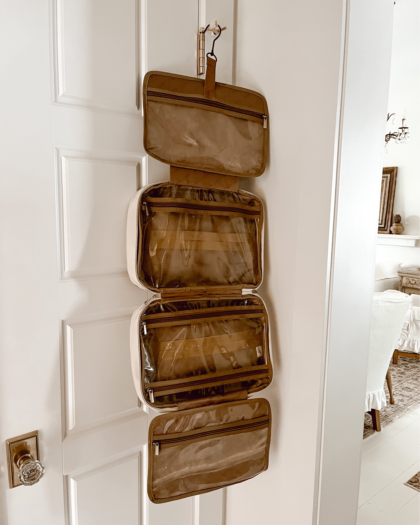 We absolutely love these foldable makeup storage bags for traveling. It holds so much but holds away and takes up very little space. It will hold all of your beauty essentials in your next trip. These are also on sale for the Amazon Prime Days sales. 

#LTKBeauty #LTKFindsUnder50 #LTKSaleAlert