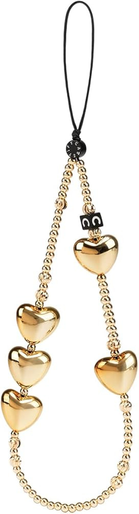 PHILOMENA Phone Charm Cute Wrist Strap Pearl Bracelet Wrist Strap, Hands-Free Phone Keychain Deco... | Amazon (US)