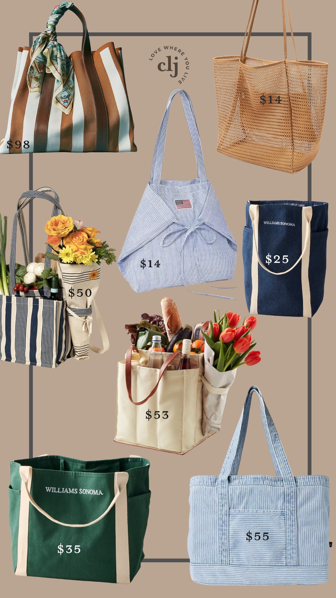 Summer Totes for every budget 😊

#LTKStyleTip #LTKItBag #LTKFindsUnder100