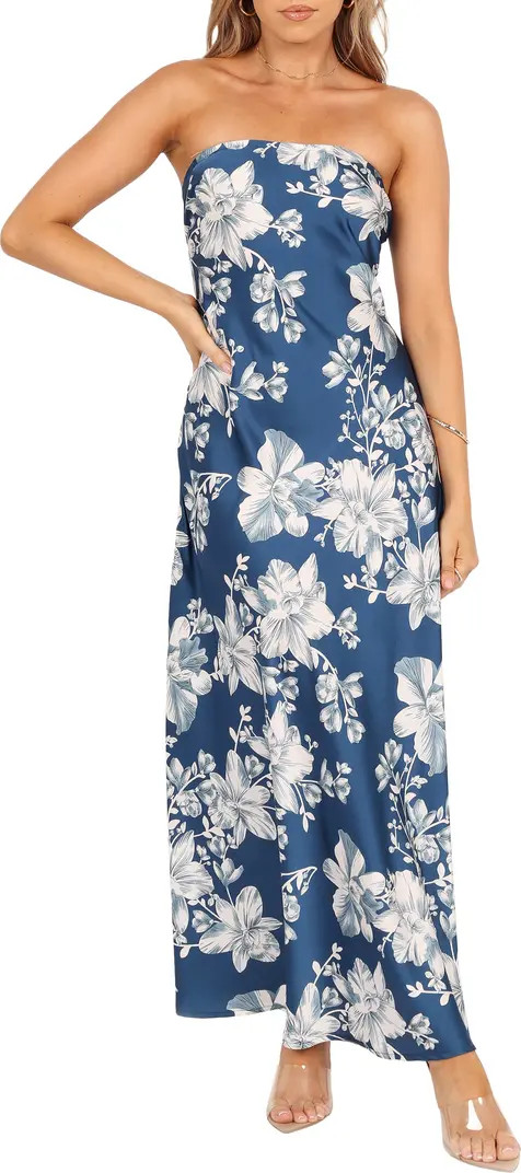 Petal & Pup Gemma Floral Strapless Maxi Dress | Nordstrom | Nordstrom