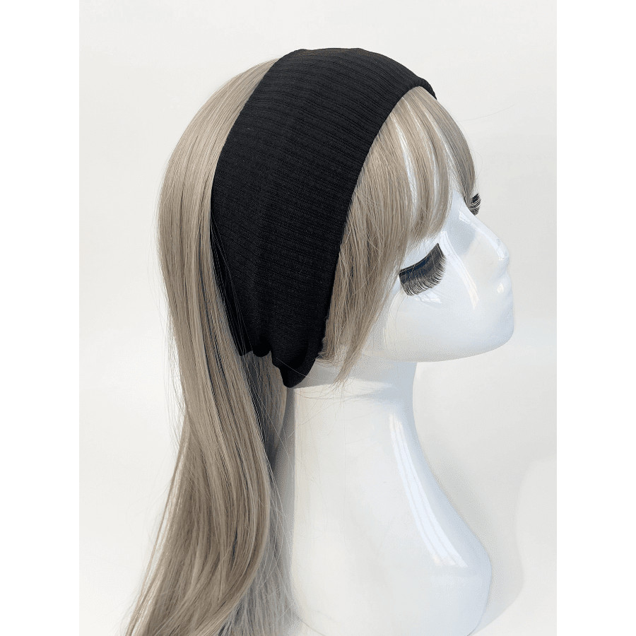 1pc Minimalist Knit Headband, College Casual Sports Headwrap, Pink/Black/White, Versatile Accessories For Men & Women, Year Round Use,Hair Accessories,Turban Headband,Sweatband, School Stuff, College, Headbands Fall Winter Hair Band For Vacation Outfits Woman | SHEIN