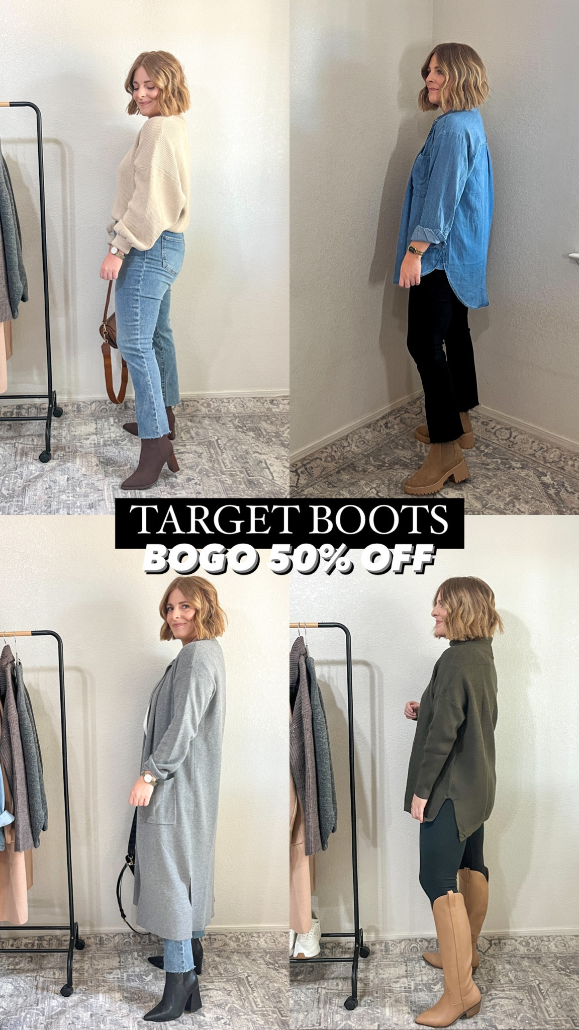 Boots BOGO 50% off 

#LTKshoecrush #LTKsalealert #LTKfindsunder50