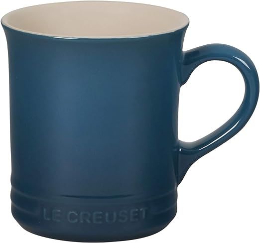 Le Creuset Stoneware Mug, 14 oz., Deep Teal | Amazon (US)