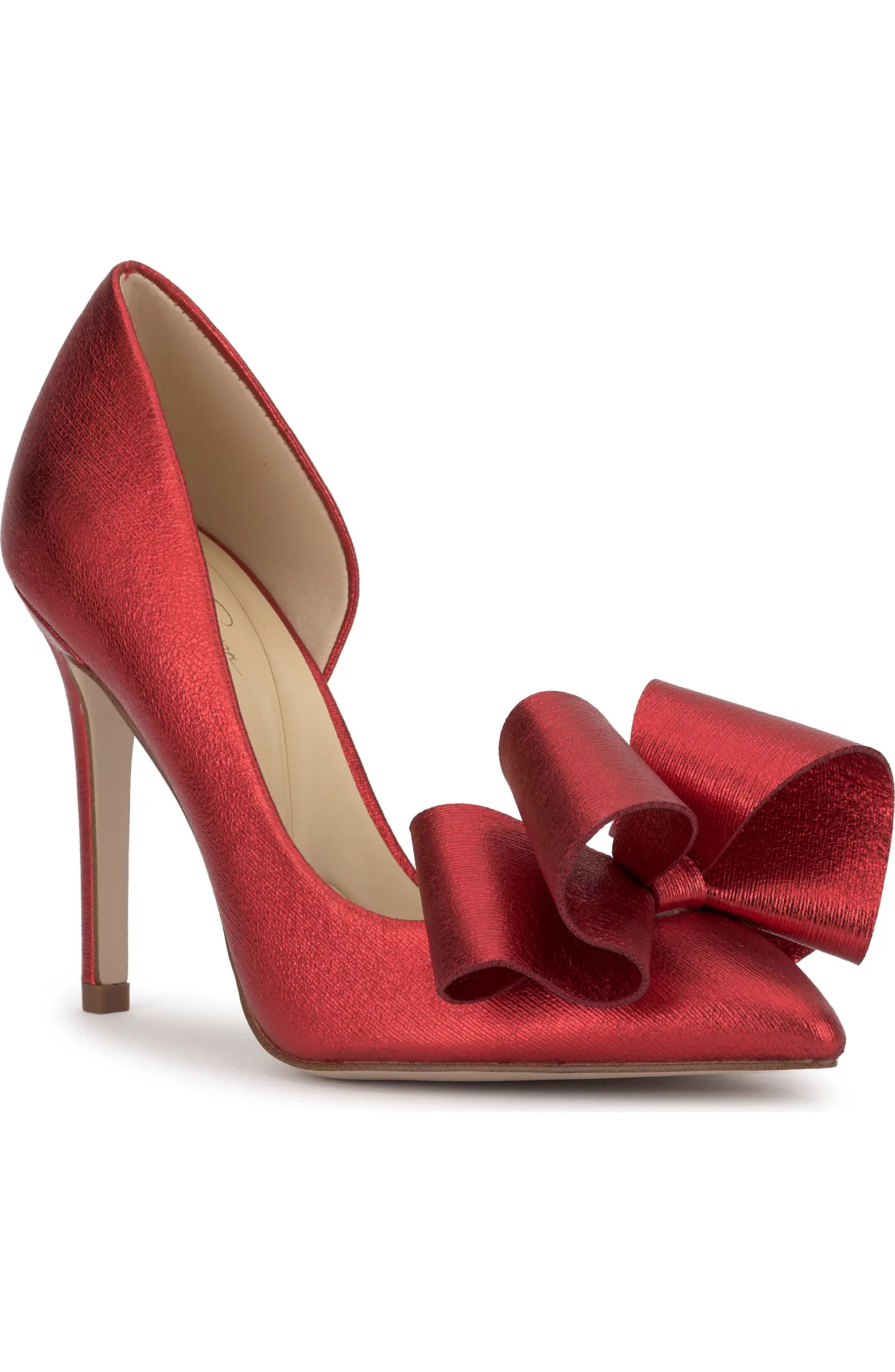 Jessica Simpson Penari Pointed Toe Half d'Orsay Pump (Women) | Nordstrom | Nordstrom