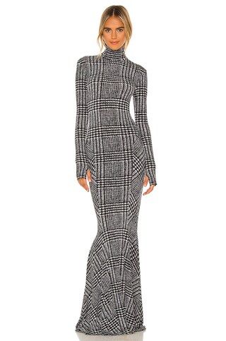 Long Sleeve Turtle Fishtail Gown
                    
                    Norma Kamali | Revolve Clothing (Global)