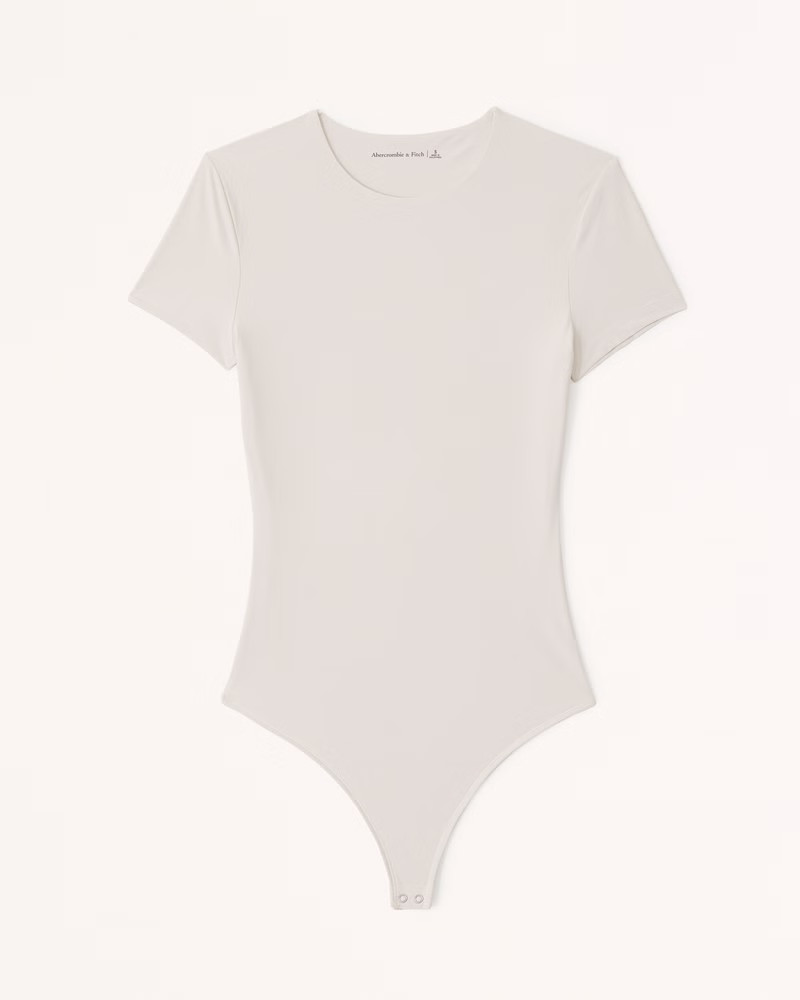 Soft Matte Seamless Tee Bodysuit | Abercrombie & Fitch (US)