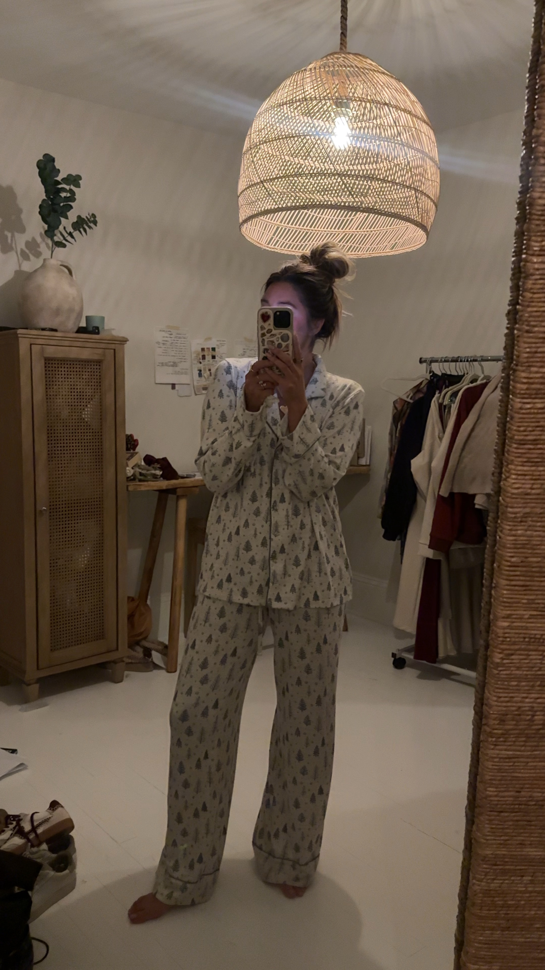 The cutest Christmas pajama!!! Super soft. Like an oatmeal heather with sage green trees! 40% off, code: FRIDAY 

#LTKHoliday #LTKCyberWeek