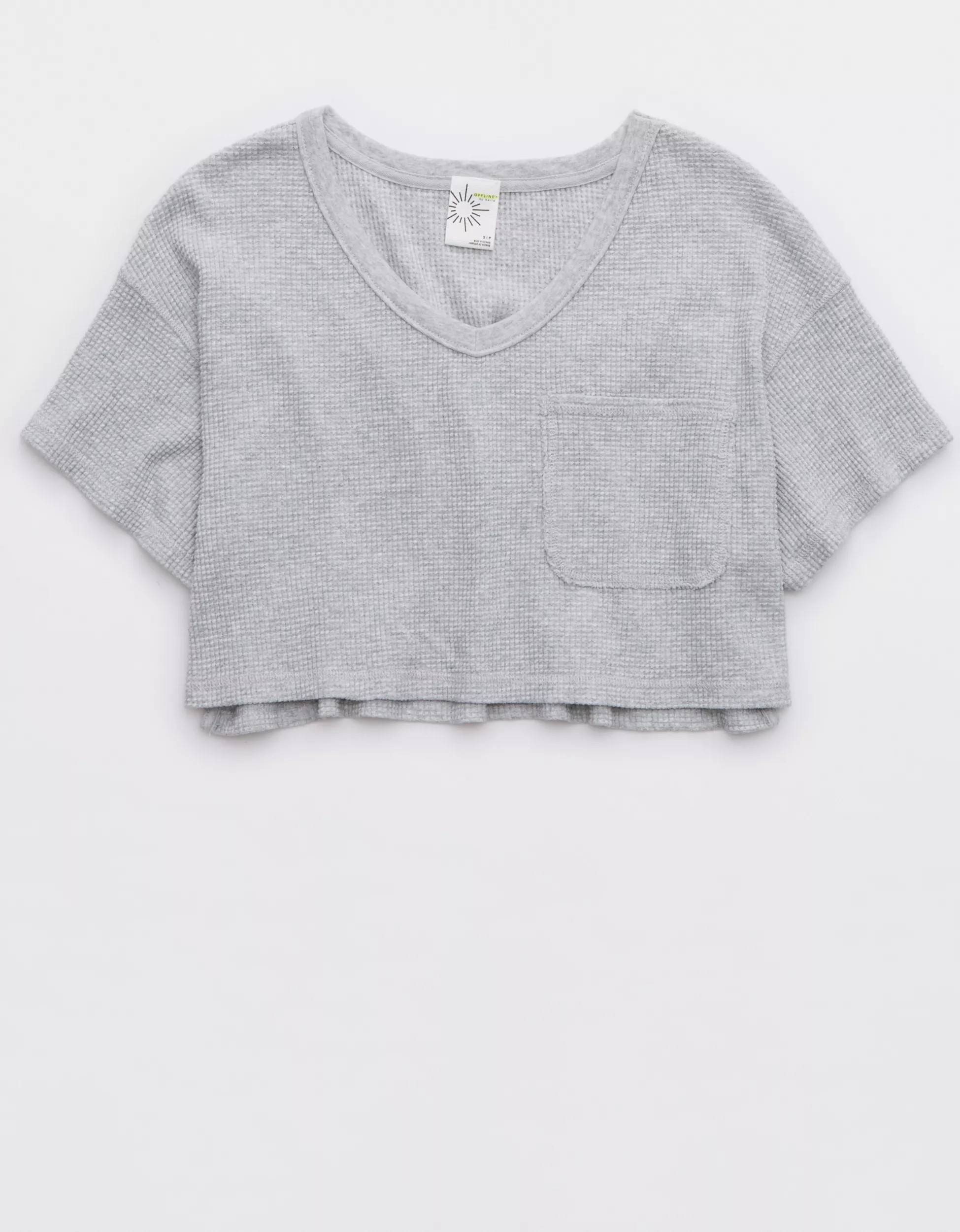 OFFLINE By Aerie Wow! Waffle Voop T-Shirt | Aerie