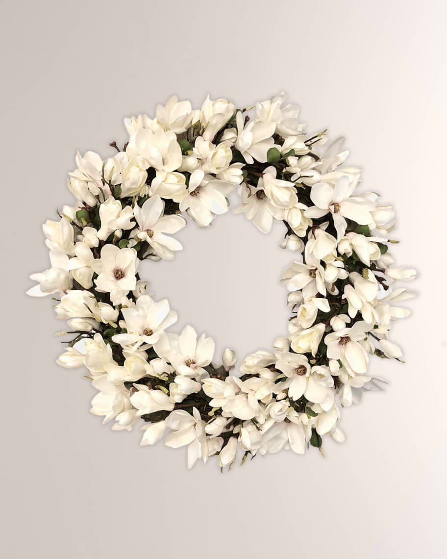 Winward Home Tree Magnolia Wreath | Horchow