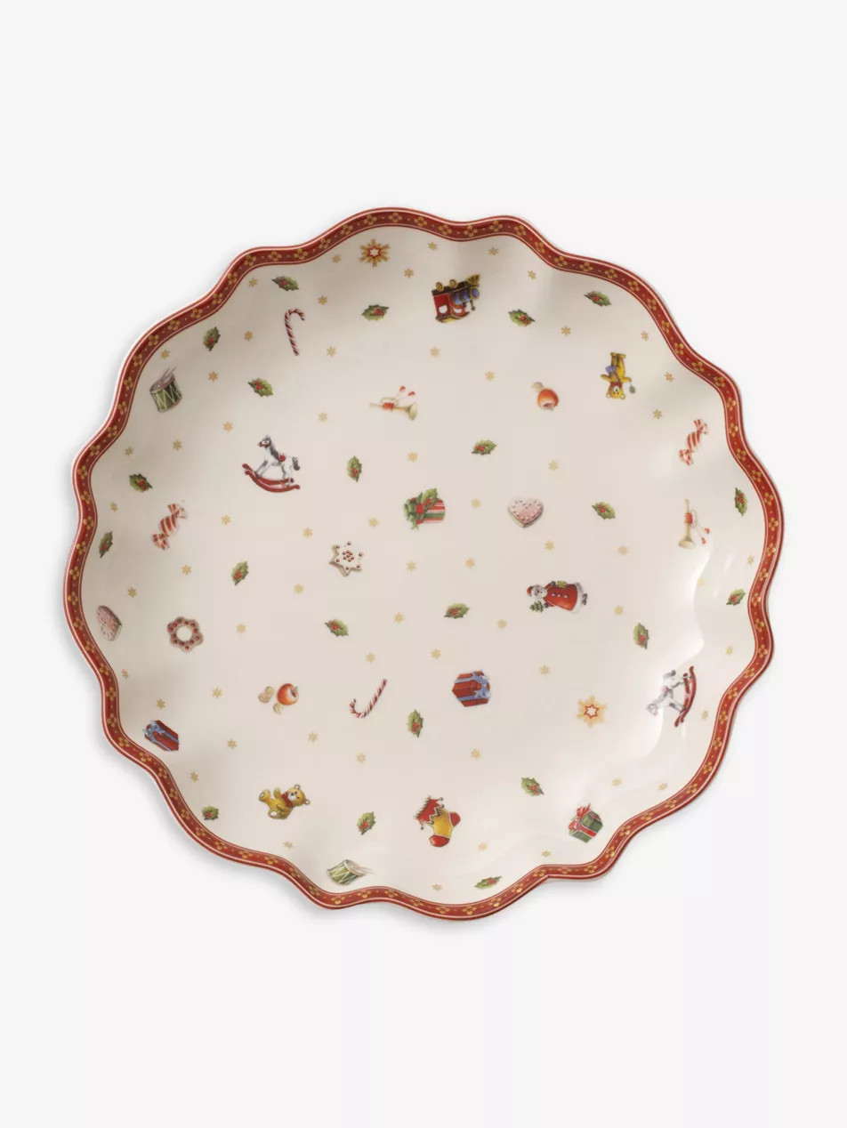 Toy's Delight Christmas-themed porcelain bowl 25cm | Selfridges